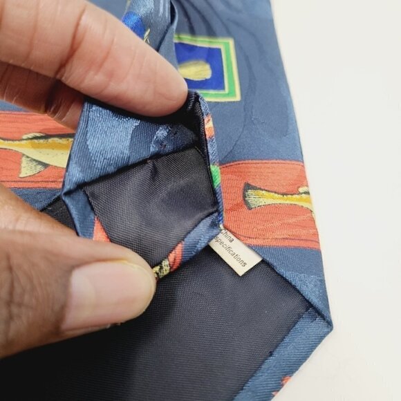 Beverly Hills Polo Club | Fishing Hook Themed Tie (One Size) - Picture 10 of 14